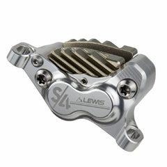 Lewis LHP S4 Axial Hydraulic Disc Brakes with Cooling Fins - 4 Pistons (Front & Rear)