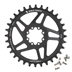 Wolf Tooth Direct Mount Chainrings - Sram 8 Bolt (Transmission)