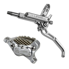 Lewis LHP S4 Axial Hydraulic Disc Brakes with Cooling Fins - 4 Pistons (Front & Rear)