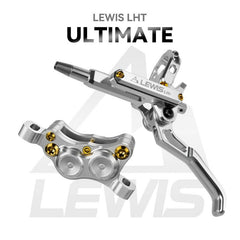 Lewis LHT Ultimate Axial Hydraulic Disc Brakes - 4 Titanium Pistons (Front & Rear)