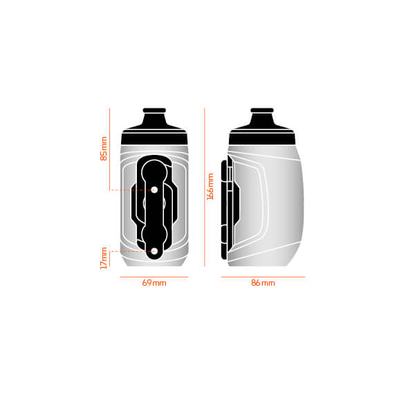 Fidlock Magnetic Twist 450ml Bottle Set - The PM Cycles - Singapore | Fidlock - Forbidden Bike