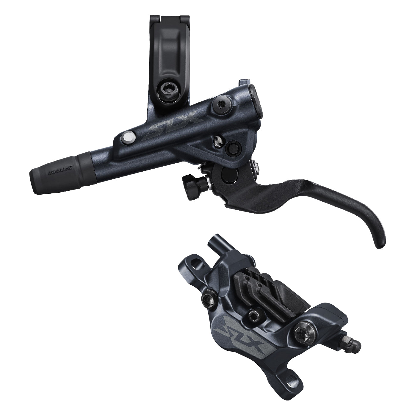 Shimano SLX M7120 Hydraulic Disc Brake - 4 Piston (Front & Rear) - The PM Cycles - Singapore | Fidlock - Forbidden Bike