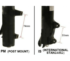 Shimano SM-MA R203P/S Disc Brake Adapter - 203mm (IS Mount)