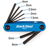 Parktool AWS-10 Foldup Hex Wrench - The PM Cycles - Singapore | Fidlock - Forbidden Bike 