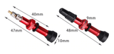 Tubeless Alloy Valve Stem - Pairs - The PM Cycles - Singapore | Fidlock - Forbidden Bike 