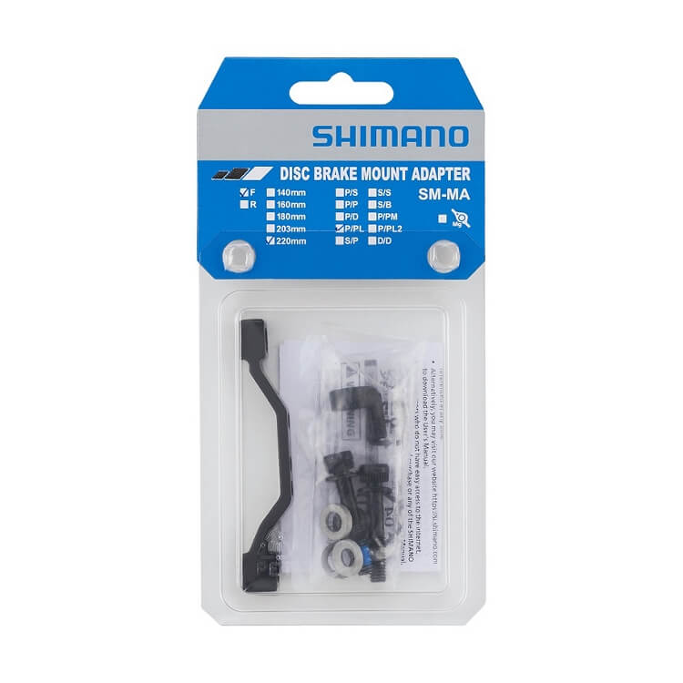 Shimano SM-MA F220P/PL Disc Brake Adapter - 203 to 220mm