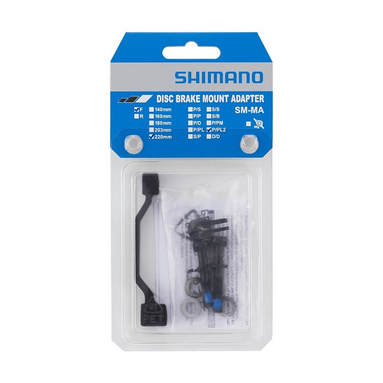 Shimano SM-MA F220P/PL2 Disc Brake Adapter - 200 To 220mm