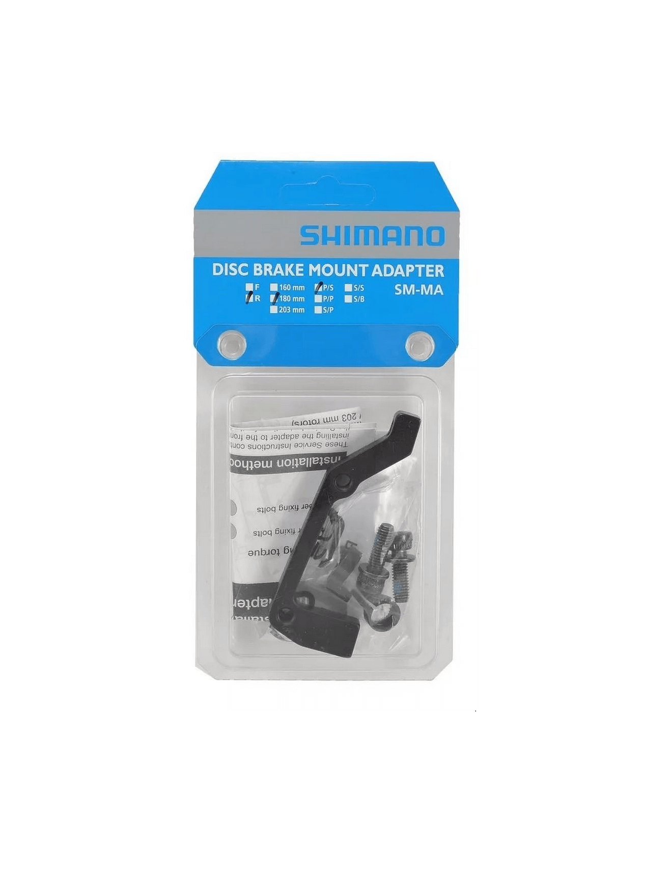 Shimano SM-MA R180P/S Disc Brake Adapter - 180mm (IS Mount)