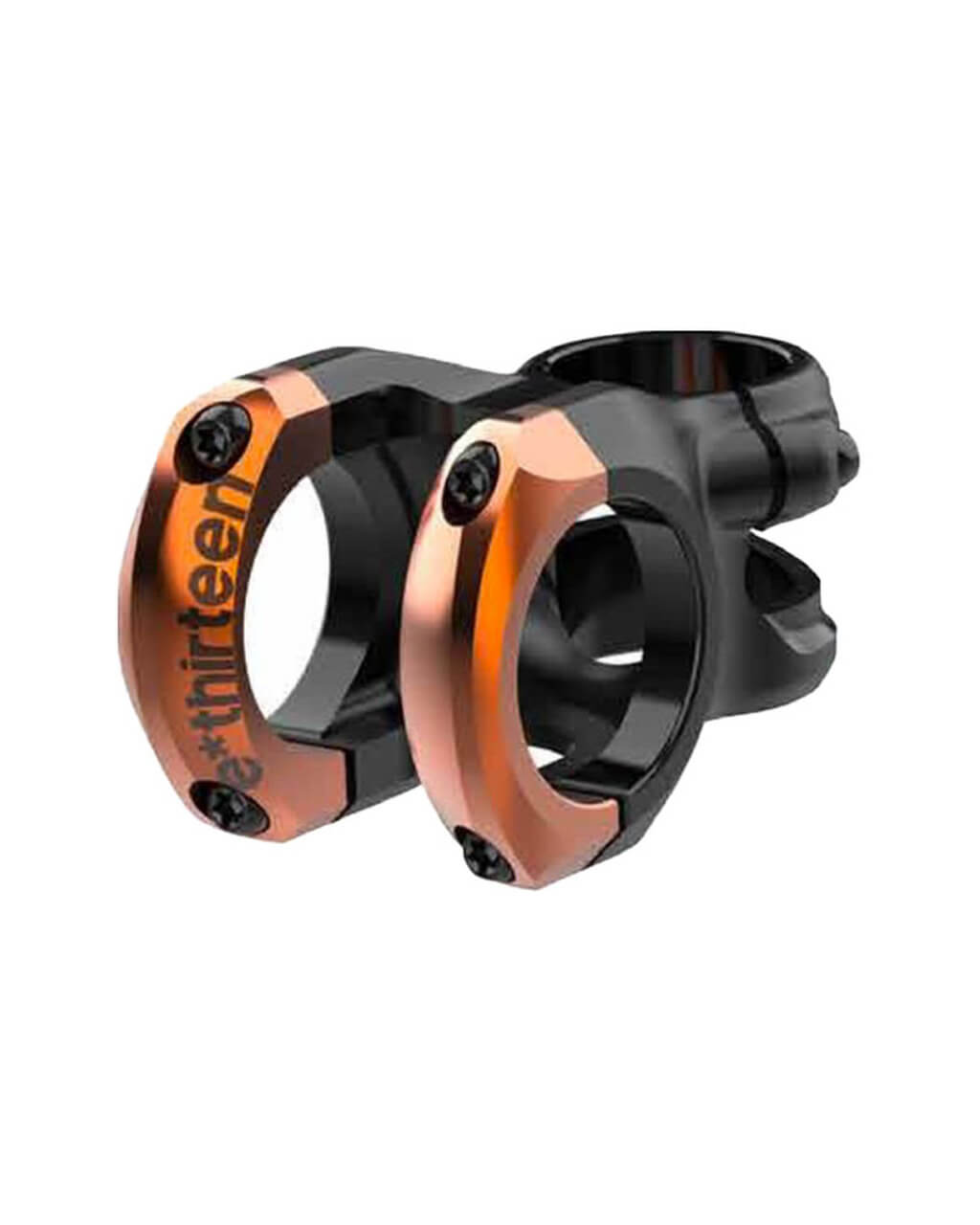 E*thirteen Base 35 Bike Stem – 50mm Length X 35mm Clamp – Black Aluminum – 1 1/8" Steerer
