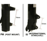 Shimano SM-MA R160P/S Disc Brake Adapter - F180/ R160mm (IS Mount)
