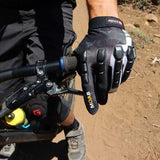 G-Form Moab Mountain Bike MTB Gloves - Gray -Camo