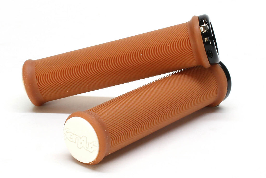 Mtb Grips Odi Sensus Sensus Disisdaboss Lock-On Grips (Lime Green