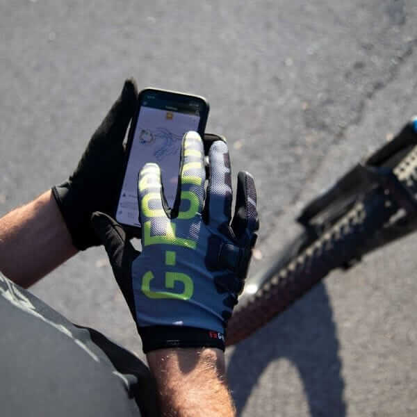 G-Form Moab Mountain Bike MTB Gloves - Gray -Camo